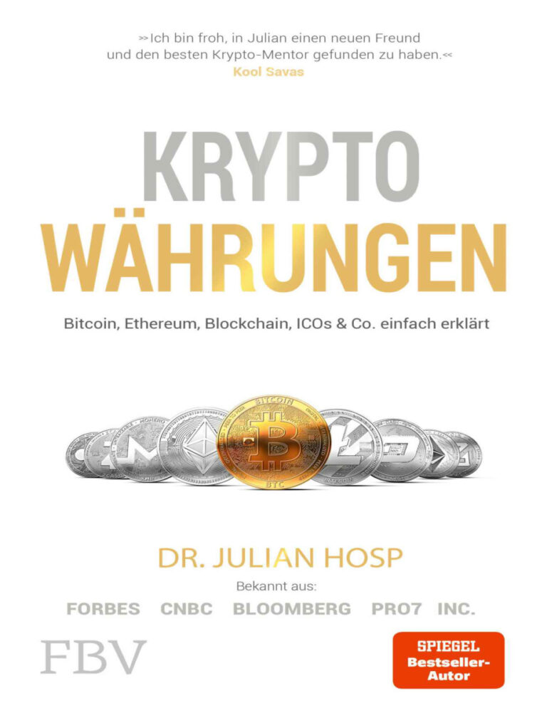Kryptowahrungen German Edition Julian Hosp Kitap Kapağı