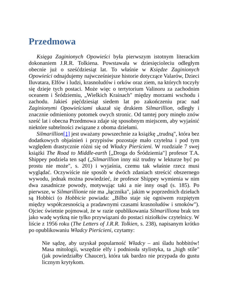 Księga Zaginionych Opowiesci Tom 1 Polish Edition JRR Tolkien Kitap Kapağı
