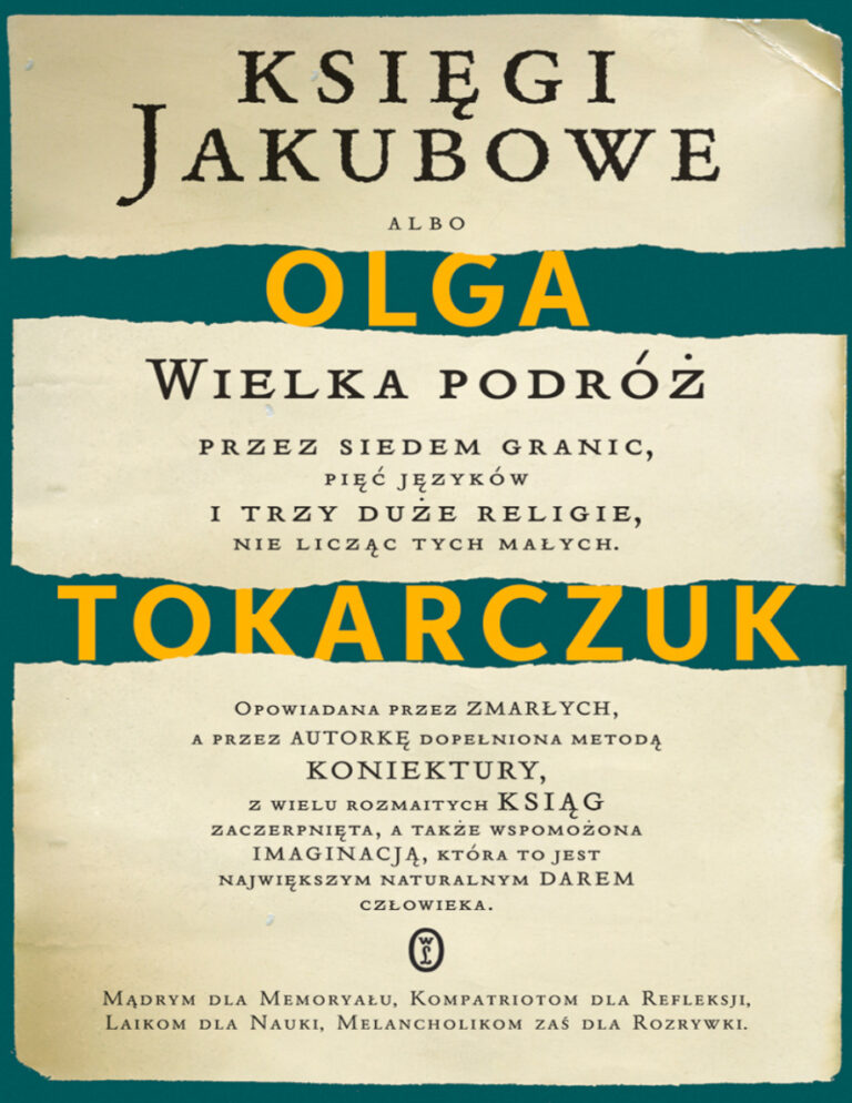 Ksiegi Jakubowe Polish Edition Olga Tokarczuk Kitap Kapağı
