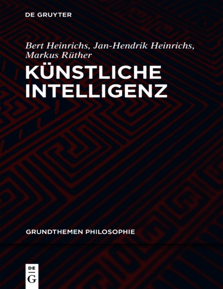 Kunstliche Intelligenz German Edition Bert Heinrichs Kitap Kapağı