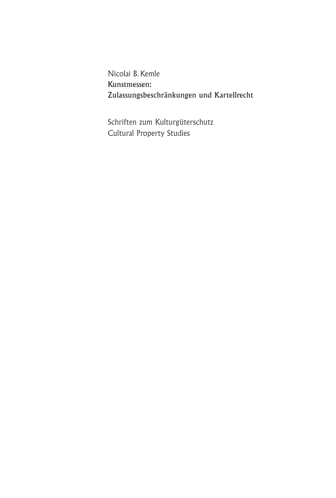 Kunstmessen German Edition Nicolai B Kemle Kitap Kapağı