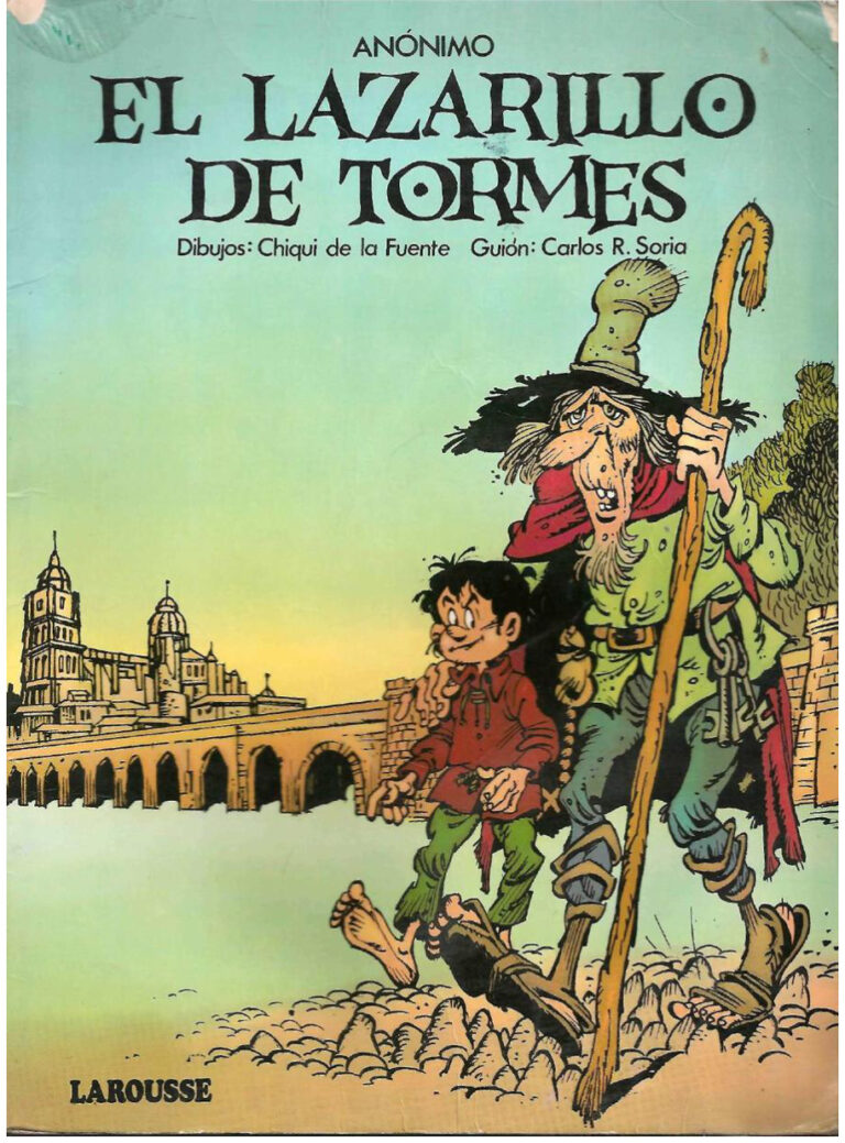 LAZARILLO DE TORMES NOVELA GRAFICA Anonimo Kitap Kapağı