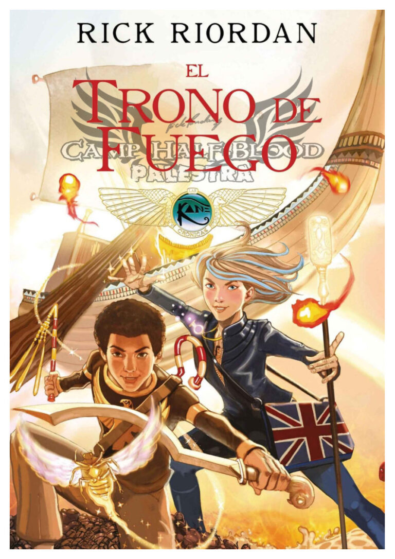 LA CRONICAS DE KANE EL TRONO DE FUEGO 2 RICK RIORDAN Kitap Kapağı