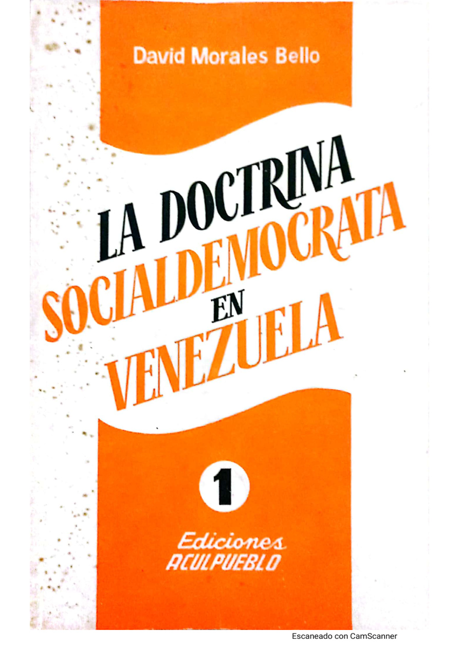 LA DOCTRINA SOCIALDEMOCRATA EN VENEZUELA PDF Download