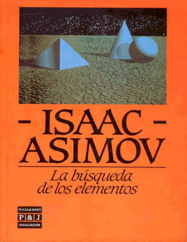 La Busqueda de los Elementos Spanish Asimov Isaac Kitap Kapağı
