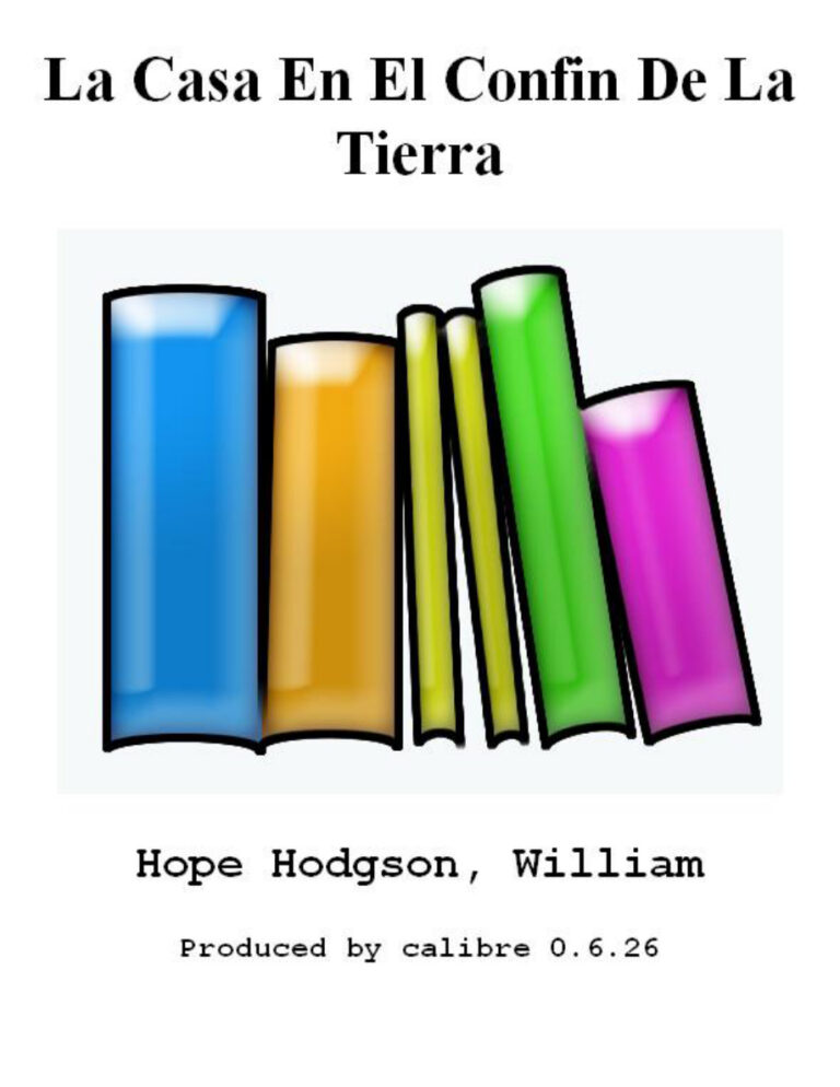 La Casa En El Confin De La Tierra Spanish William Hope Hodgson Kitap Kapağı
