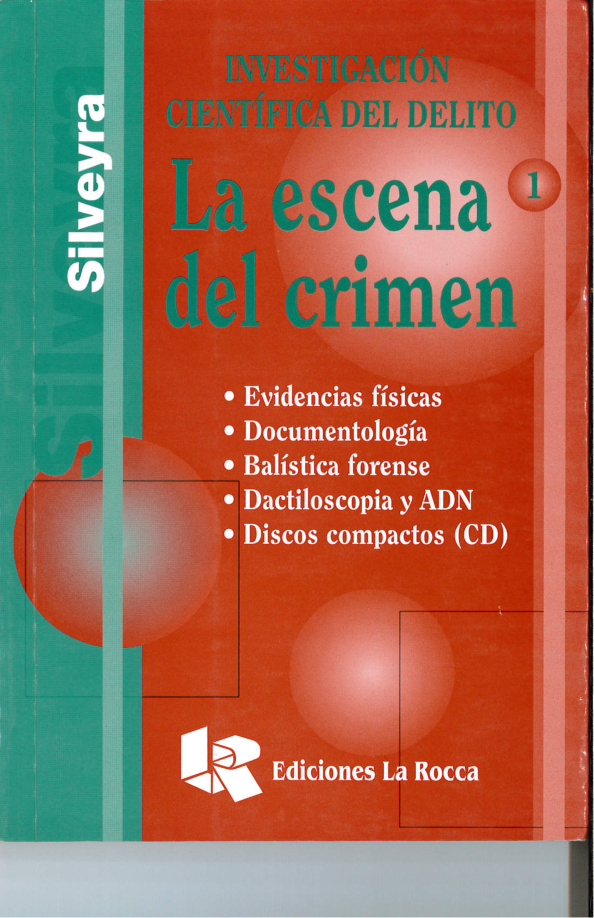 La Escena del Crimen Spanish Edition Jorge O Silveyra Kitap Kapağı
