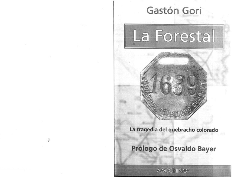 La Forestal Gaston Gori Kitap Kapağı