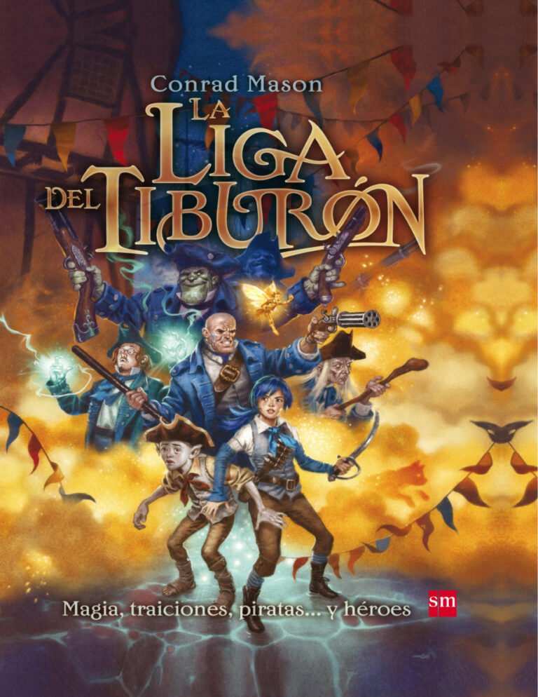 La Liga del Tiburon Spanish Edition Conrad Mason Kitap Kapağı