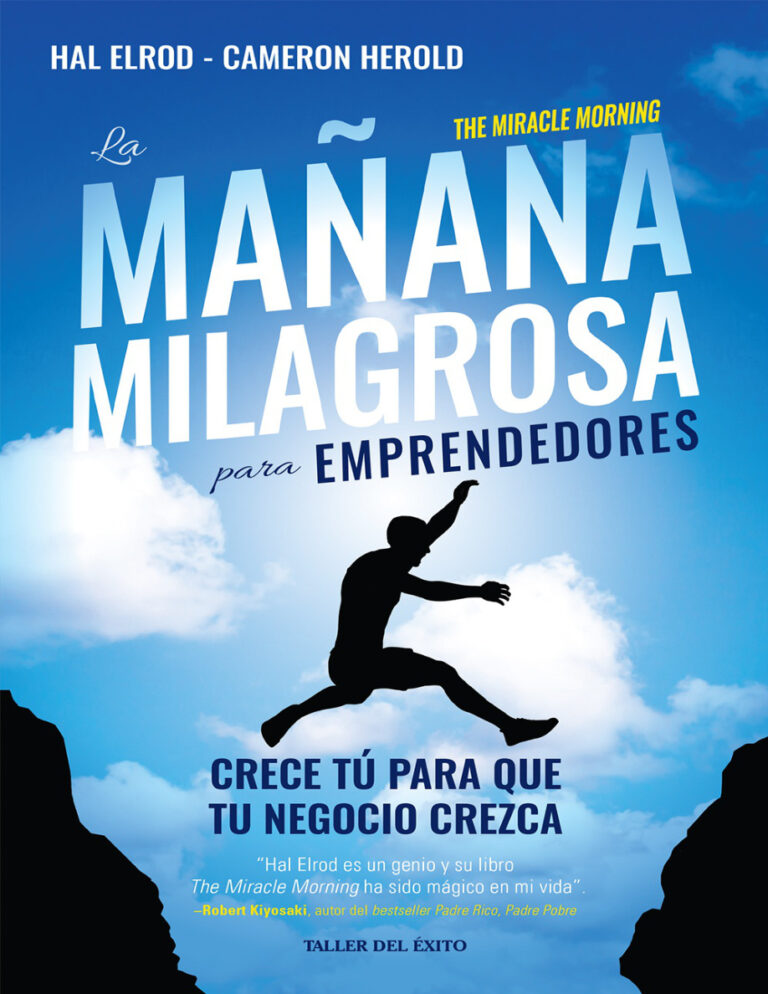 La Manana Milagrosa para Emprendedores Spanish Edition Hal Elrod Cameron Herold Kitap Kapağı
