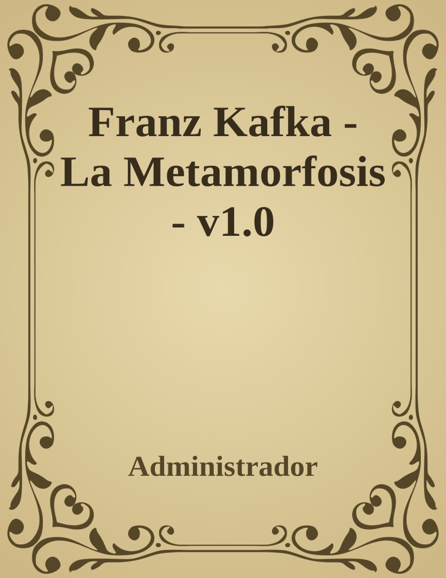 La Metamorfosis PDF Download
