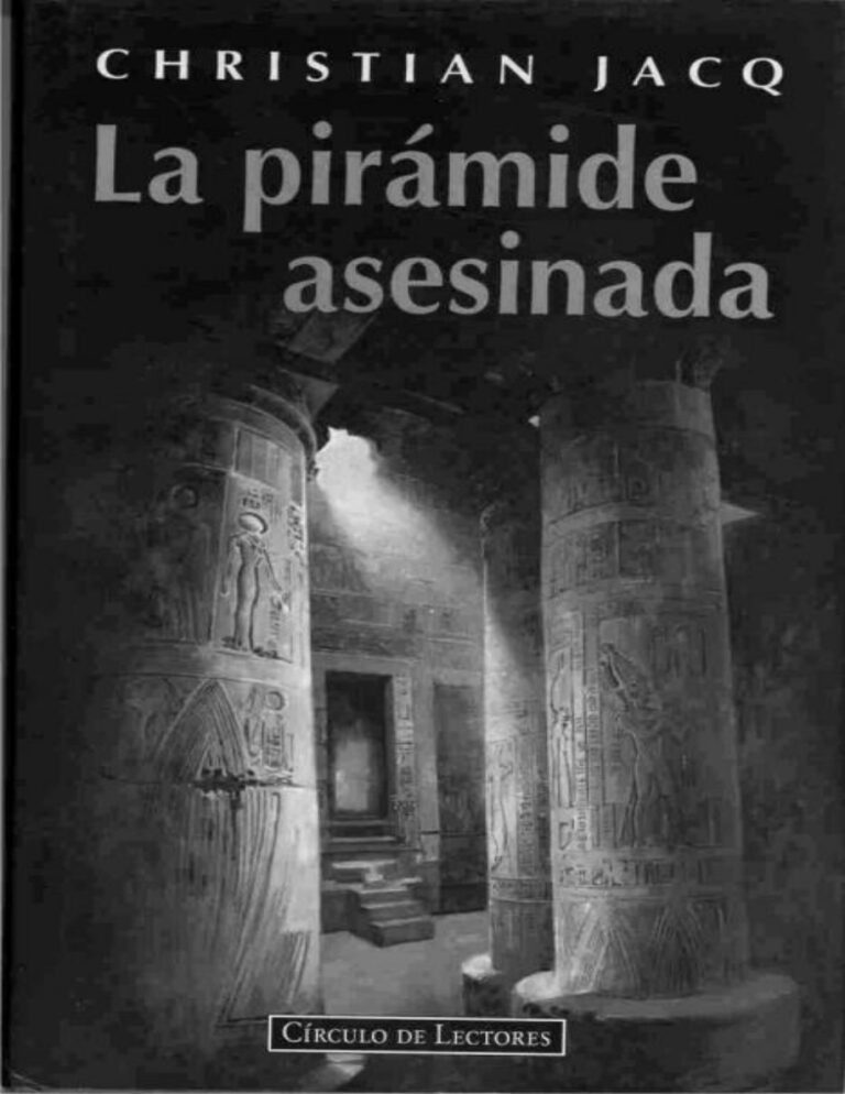 La Piramide asesinada Jacq Christian Kitap Kapağı