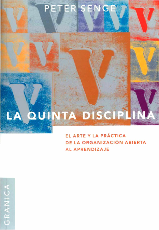 La Quinta Disciplina Spanish Edition Peter M Senge Kitap Kapağı