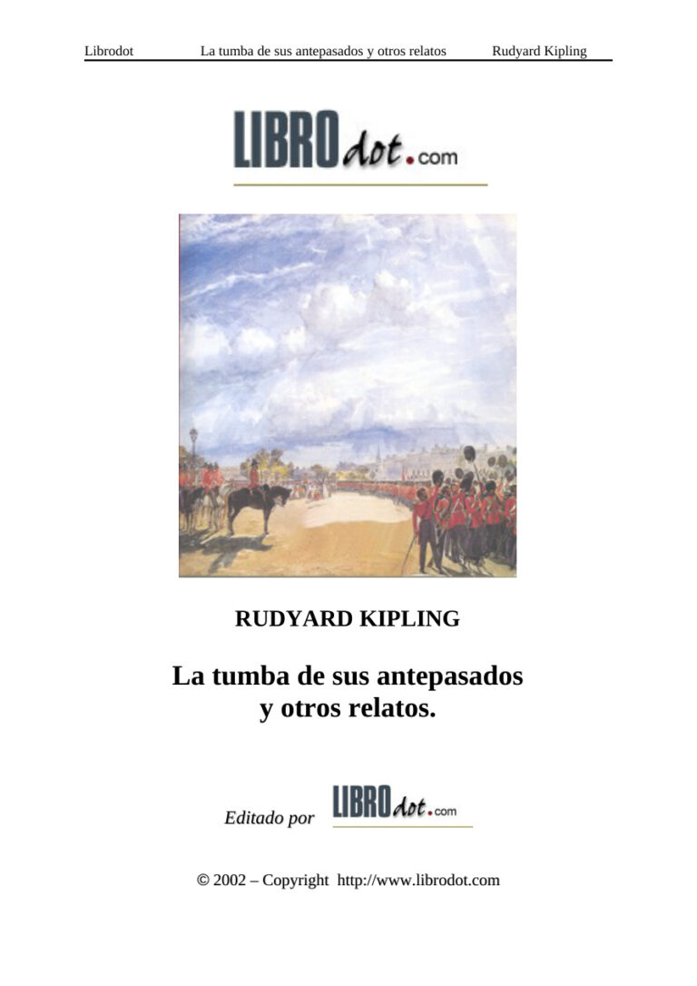 La Tumba De Sus Antepasados Y Otros Relatos Spanish Edition Kipling Rudyard Joseph Kitap Kapağı