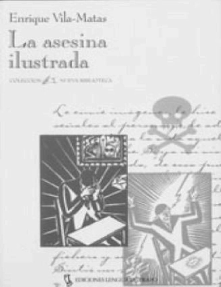 La asesina ilustrada Enrique Vila Matas Kitap Kapağı