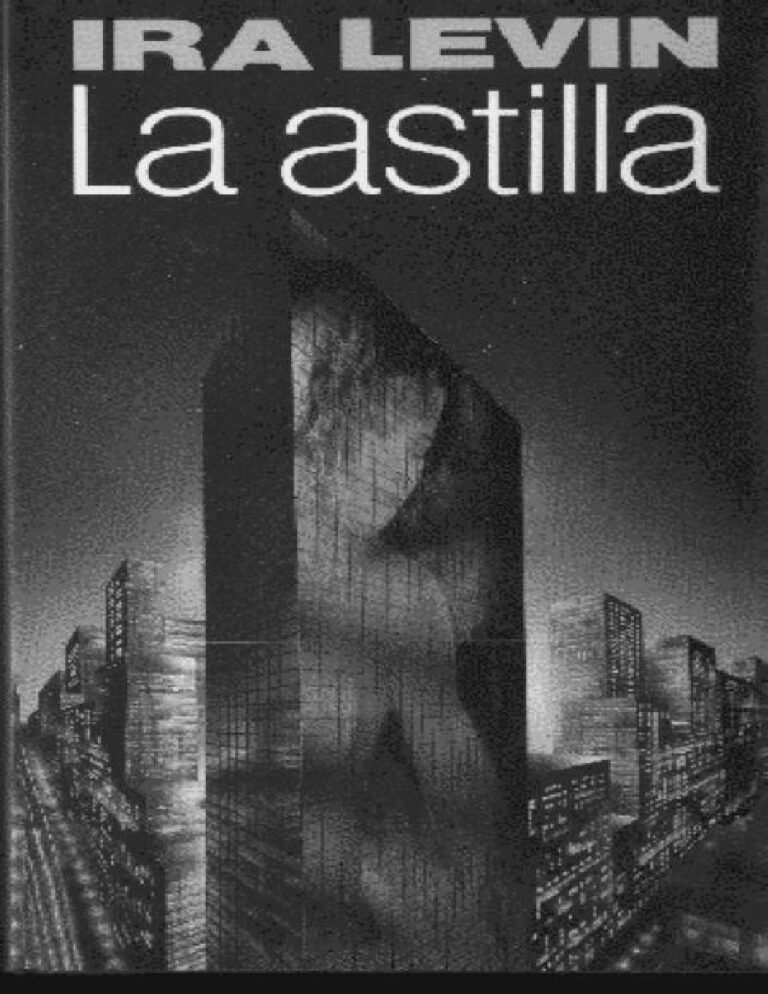 La astilla Levin Ira Kitap Kapağı