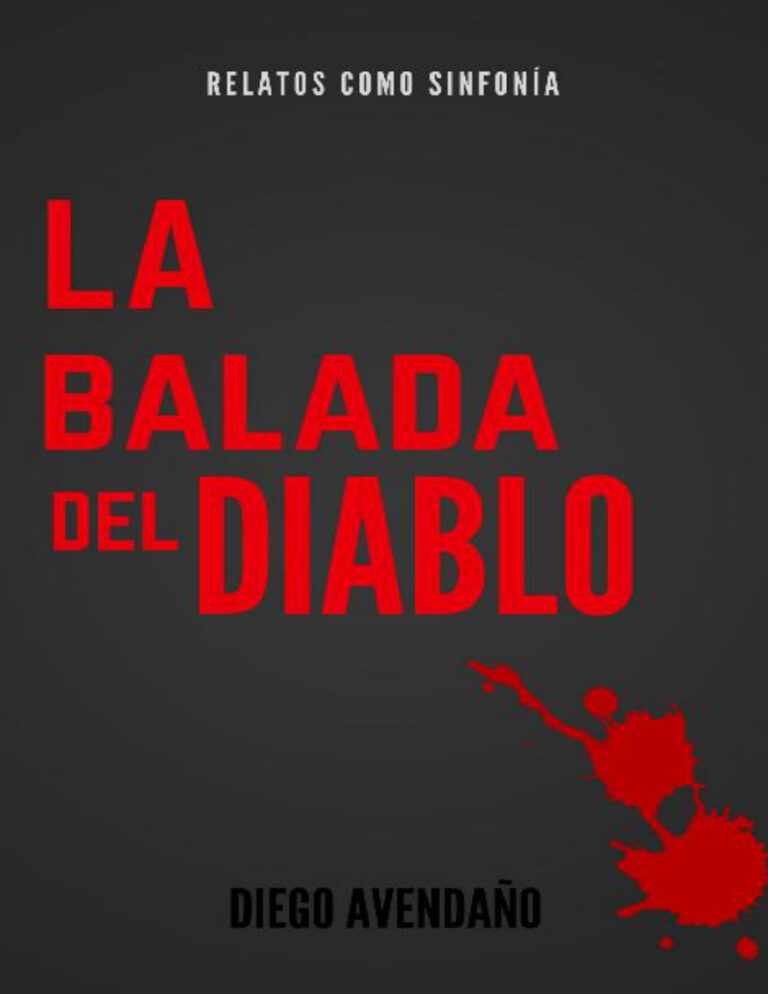 La balada del diablo Diego Avendano Kitap Kapağı