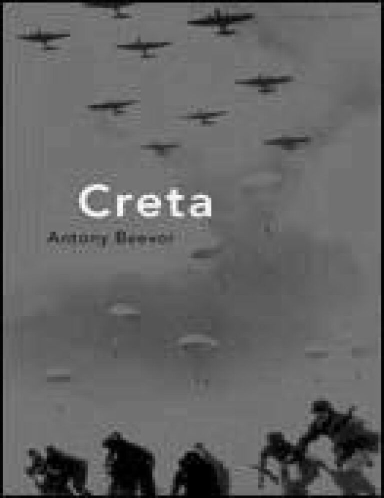 La batalla de Creta Antony Beevor Kitap Kapağı