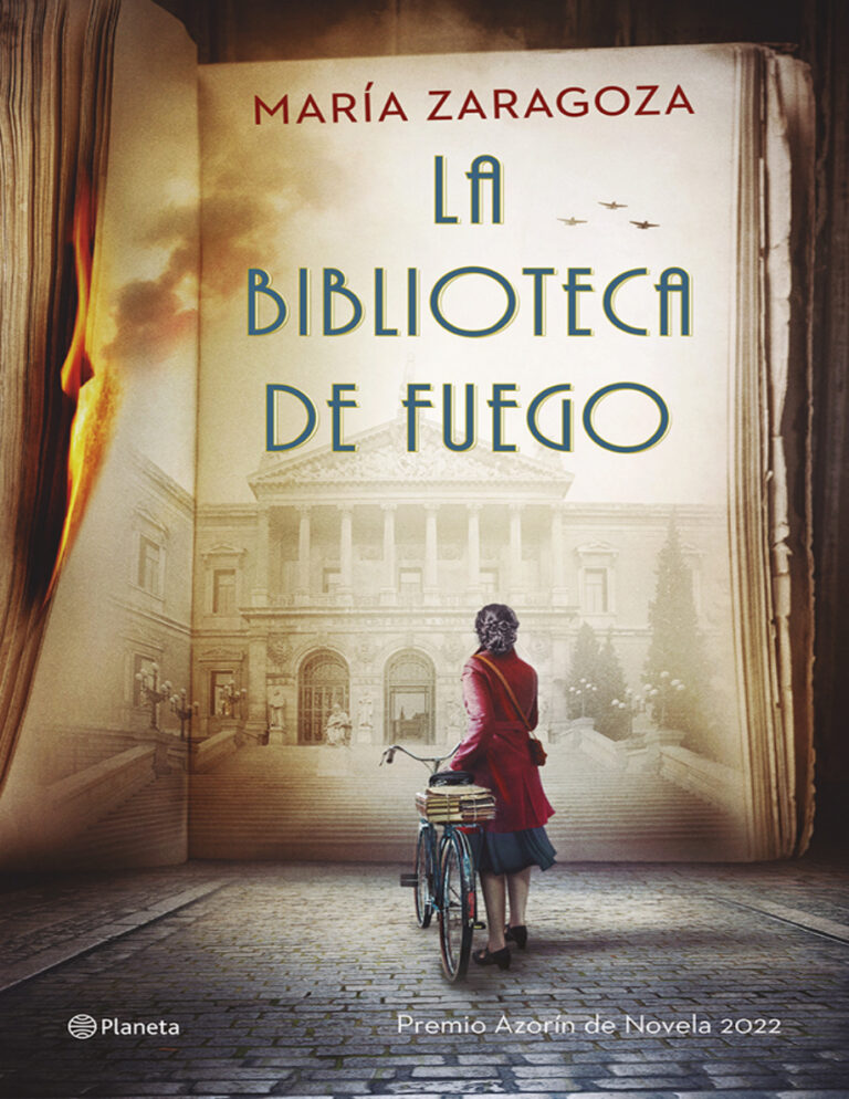 La biblioteca de fuego Spanish Edition Maria Zaragoza Kitap Kapağı