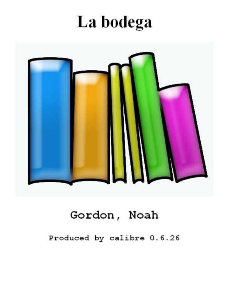 La bodega Noah Gordon Kitap Kapağı