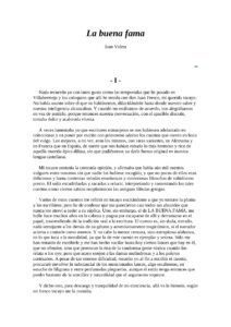 La buena fama Spanish Edition Valera Juan Kitap Kapağı
