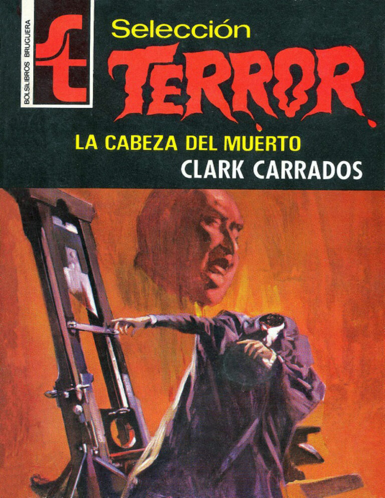La cabeza del muerto Carrados Clark Kitap Kapağı