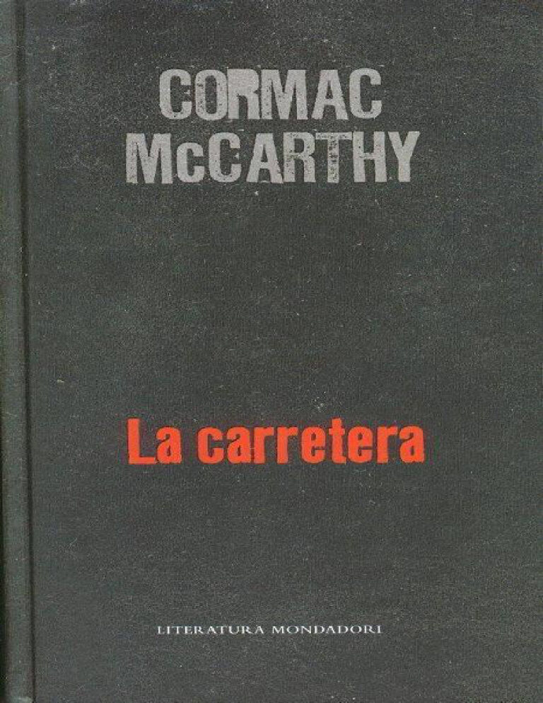 La carretera McCarthy Cormac Kitap Kapağı