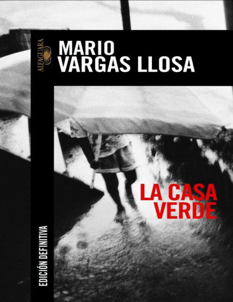 La casa verde Llosa Mario Vargas Kitap Kapağı