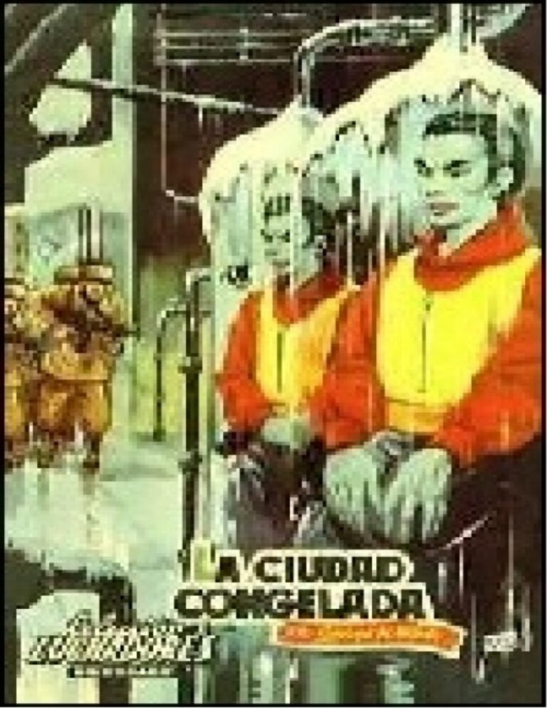La ciudad congelada George H White Kitap Kapağı