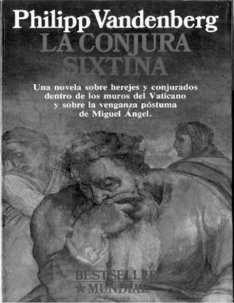 La conjura Sixtina Spanish Vandenberg Philipp Kitap Kapağı