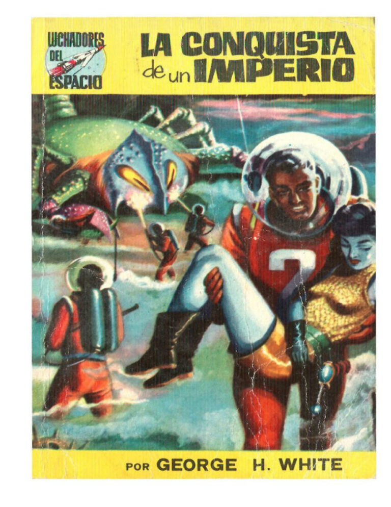 La conquista de un imperio Spanish White George H Kitap Kapağı