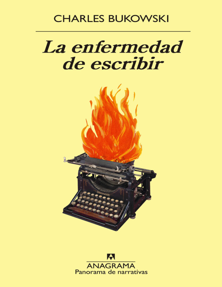La enfermedad de escribir Spanish Edition Charles Bukowski Kitap Kapağı