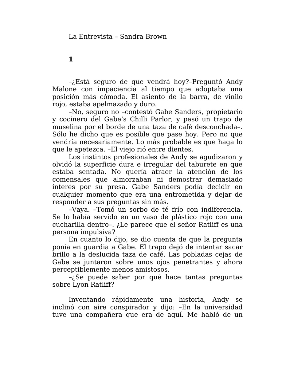 La entrevista PDF Download