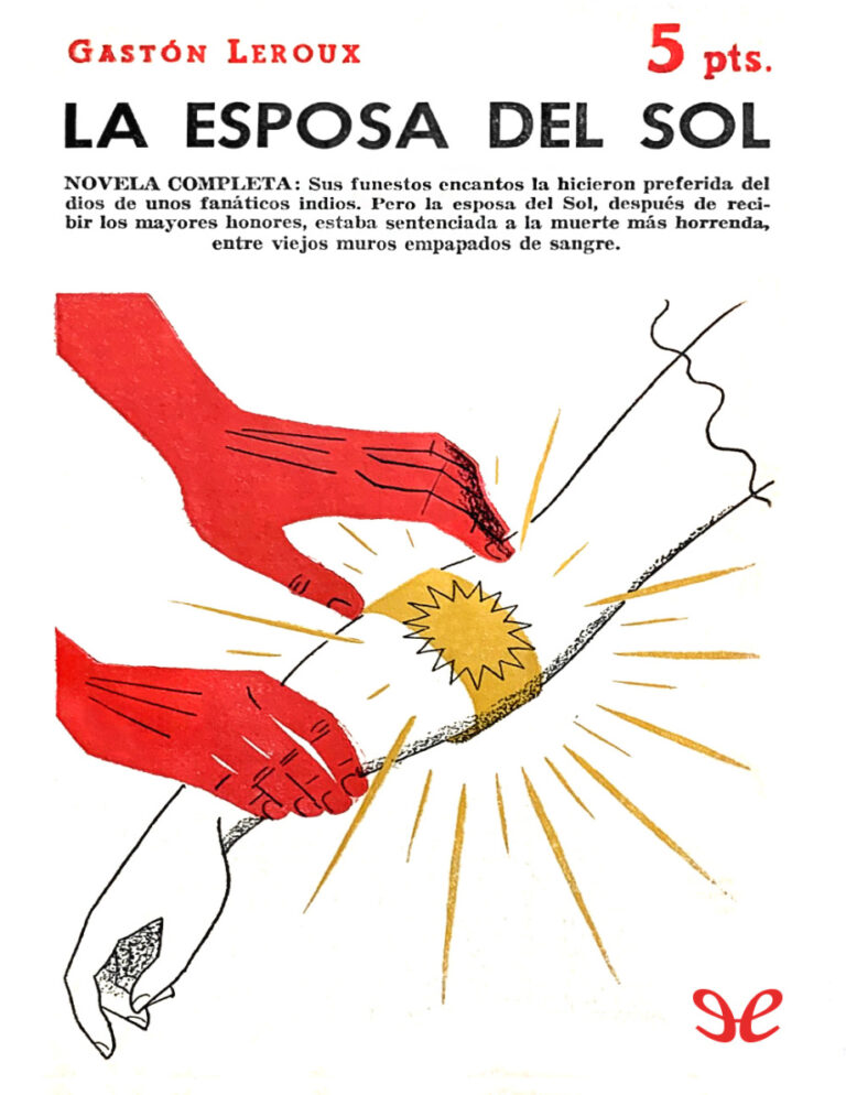 La esposa del Sol Gaston Leroux Kitap Kapağı