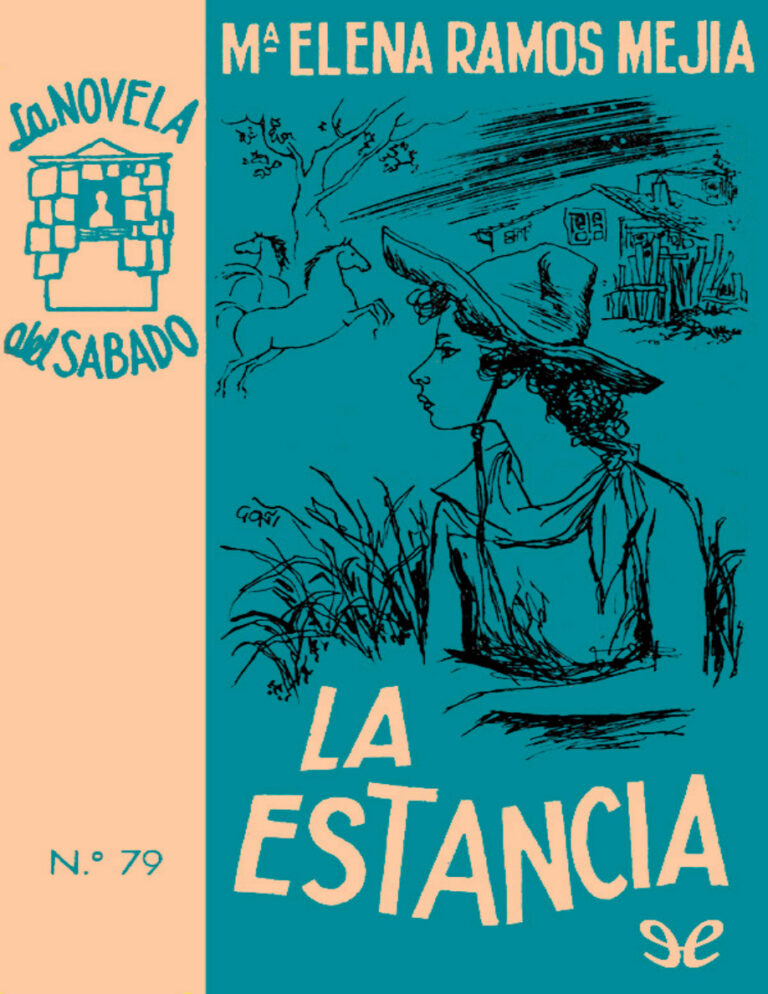 La estancia Spanish Edition Maria Elena Ramos Mejia Kitap Kapağı