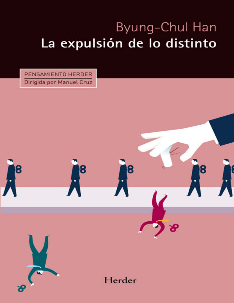 La expulsion de lo distinto Pensamiento Herder Spanish Edition Byung Chul Han Kitap Kapağı