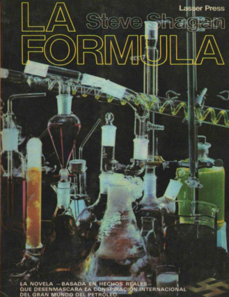 La formula Steve Shagan Kitap Kapağı