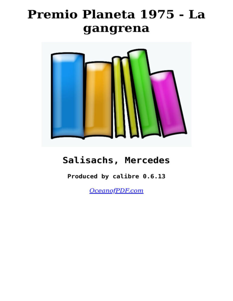 La gangrena Spanish Salisachs Mercedes Kitap Kapağı