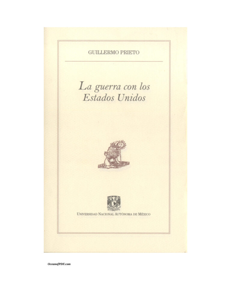 La guerra con los Estados Unidos Guillermo Prieto Kitap Kapağı