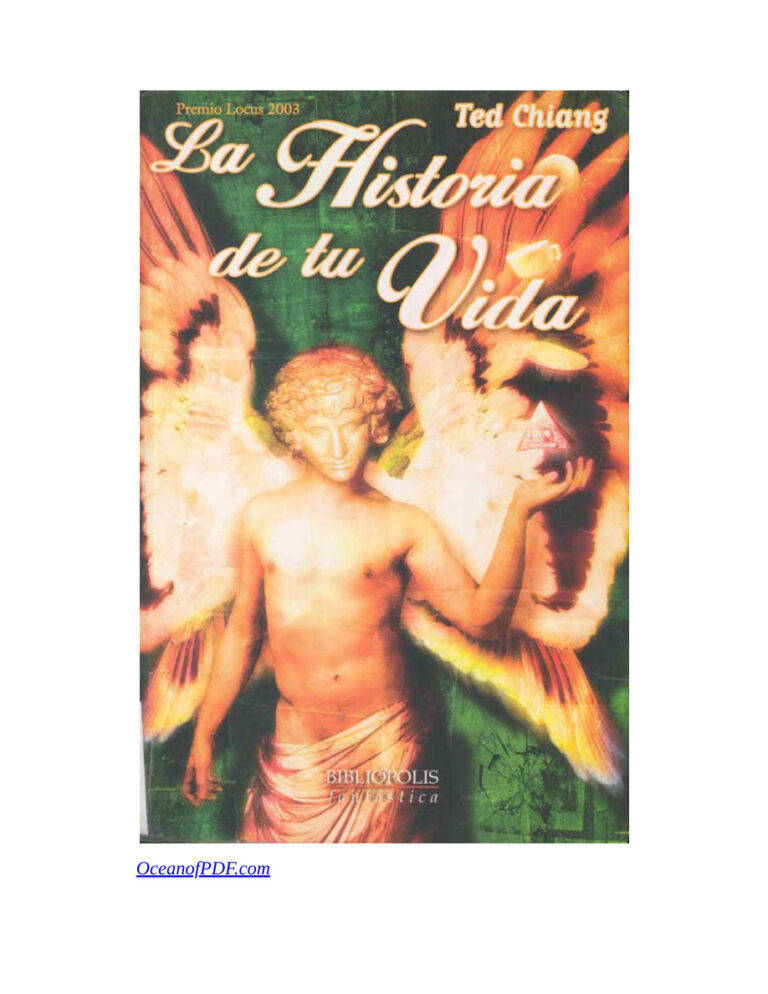La historia de tu vida Chiang Ted Kitap Kapağı