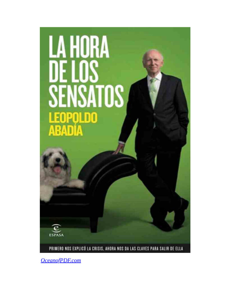 La hora de los sensatos Abadia Leopoldo Kitap Kapağı