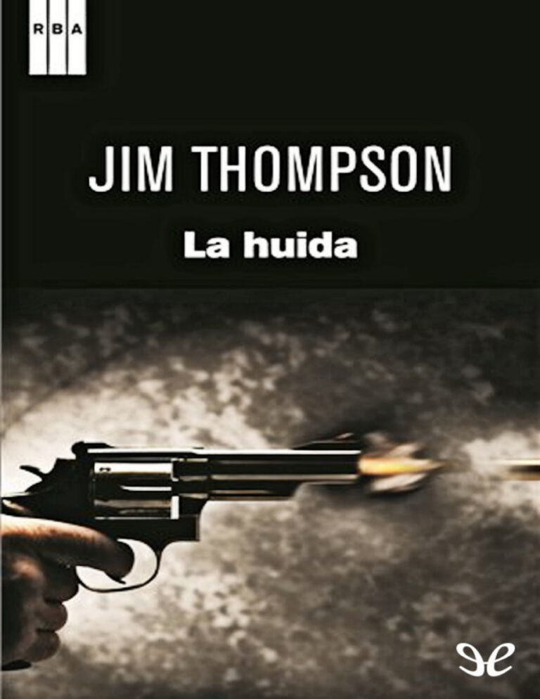 La huida Jim Thompson Kitap Kapağı
