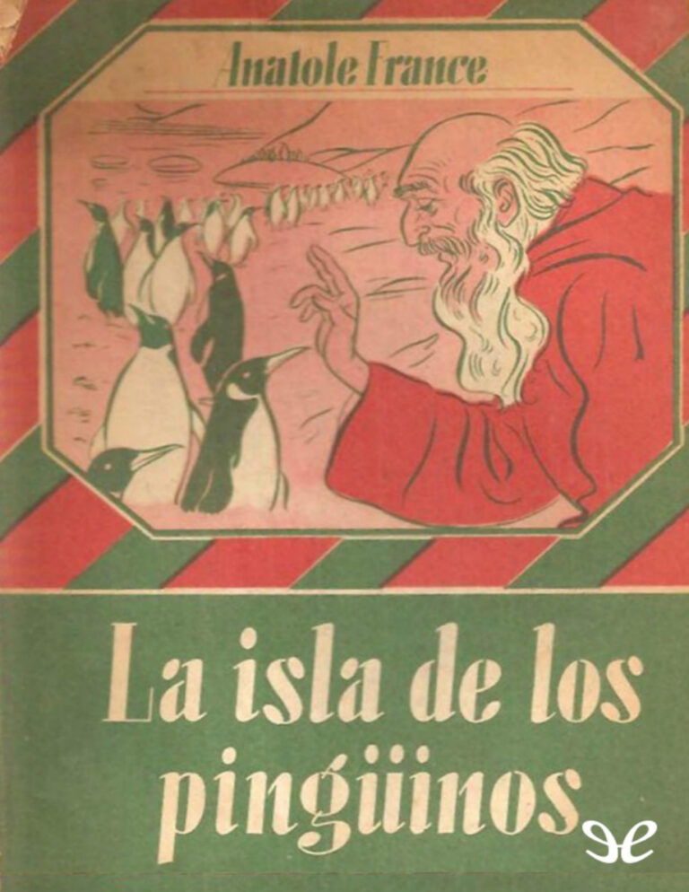 La isla de los pinguinos Anatole France Kitap Kapağı