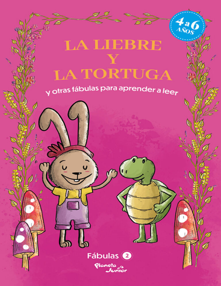 La liebre y la tortuga y otras fabulas para aprender a leer Spanish Edition Estudio PE SAC Kitap Kapağı
