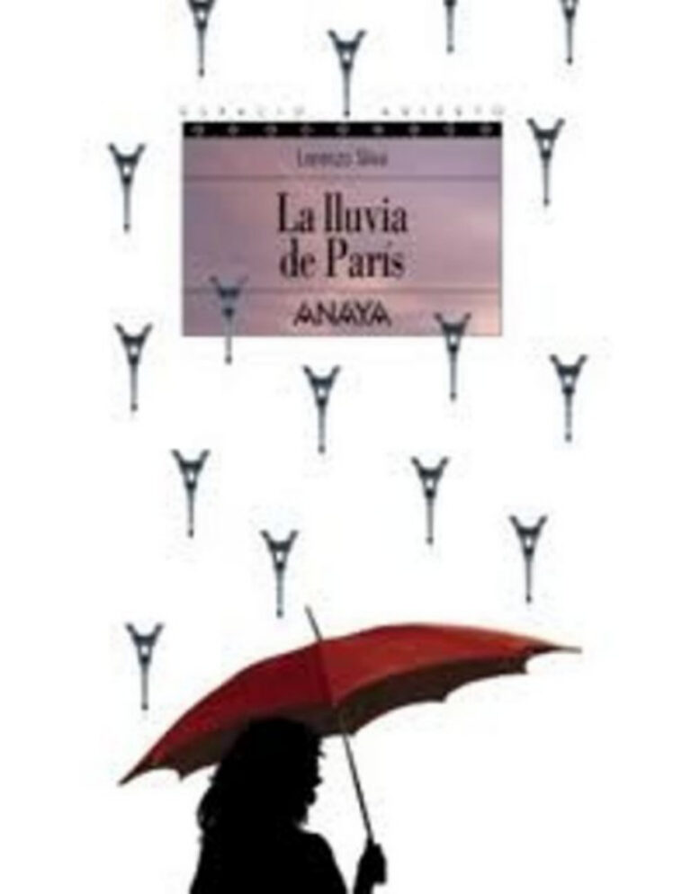 La lluvia de Paris Spanish Silva Lorenzo Kitap Kapağı