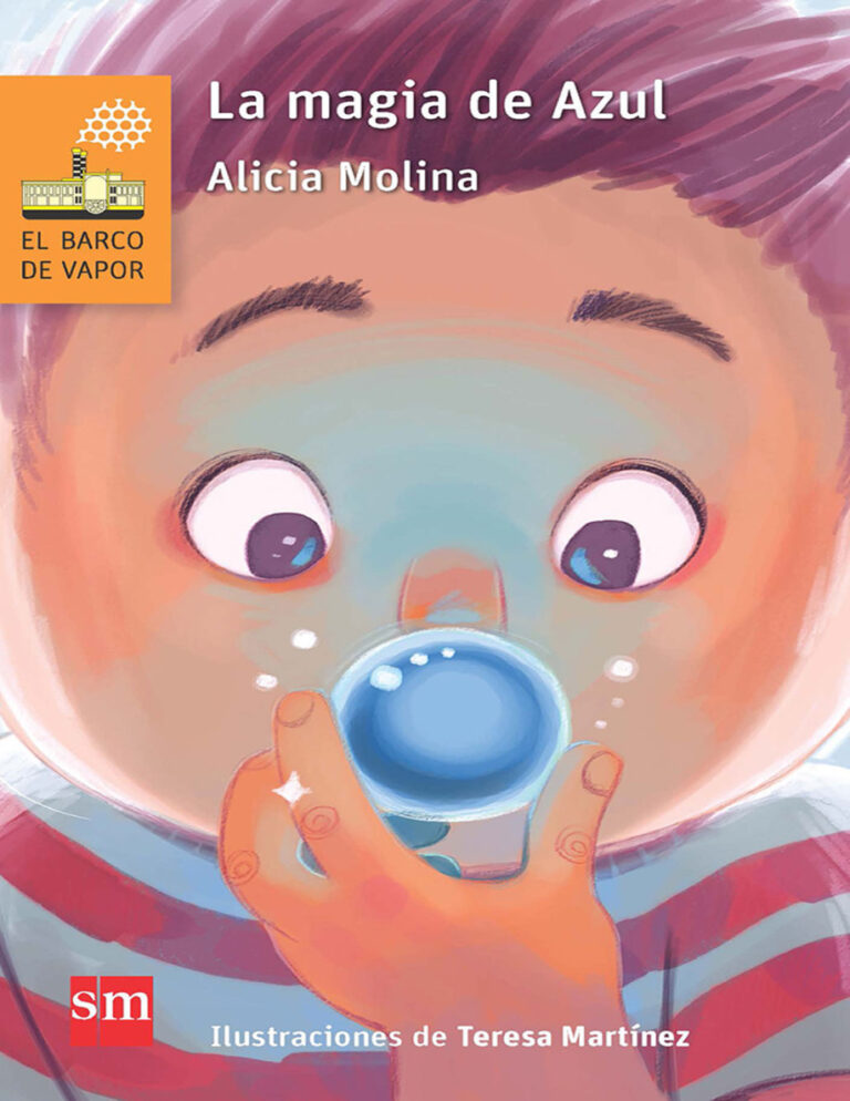 La magia de Azul Spanish Edition Alicia Molina Kitap Kapağı