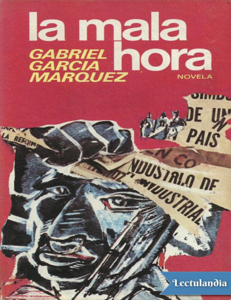 La mala hora Gabriel Garcia Marquez Kitap Kapağı