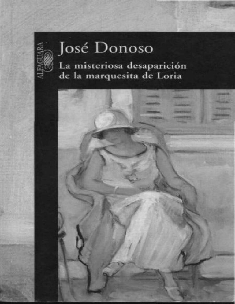 La misteriosa desaparicion de la marques Jose Donoso Kitap Kapağı