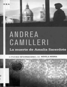 La muerte de Amalia Sacerdote Andrea Camilleri Kitap Kapağı