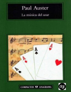 La musica del azar Spanish Auster Paul Kitap Kapağı